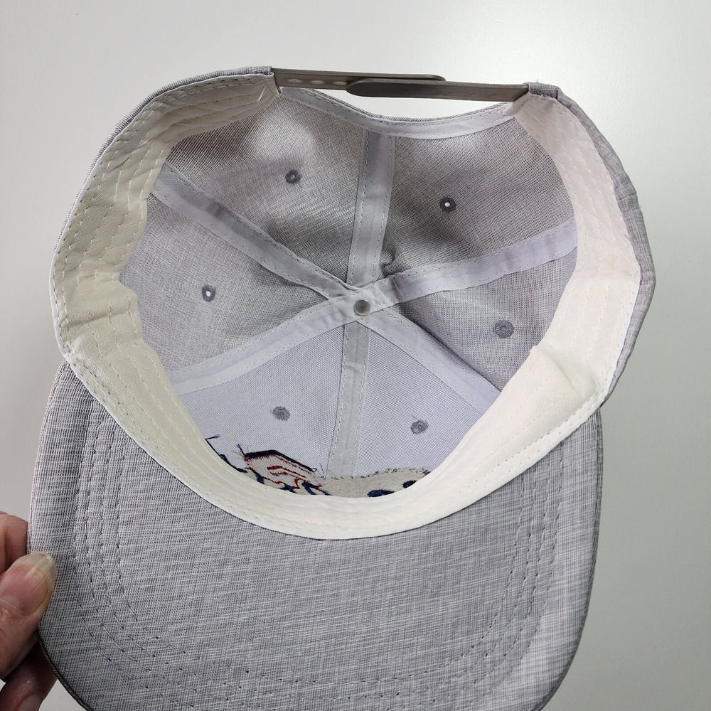 2004 MOLSON Canadian Cap Gray Grey Canvas Snapback Beer Hat Brewery Lager Canada - Picture 6 of 9